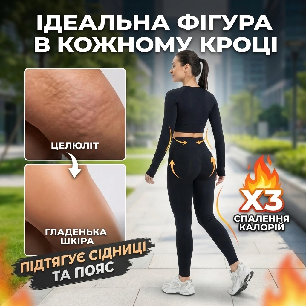 Легінси Shape Boost 3D з моделюючим ефектом